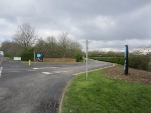 Both Draycote Entrance CNC Signs